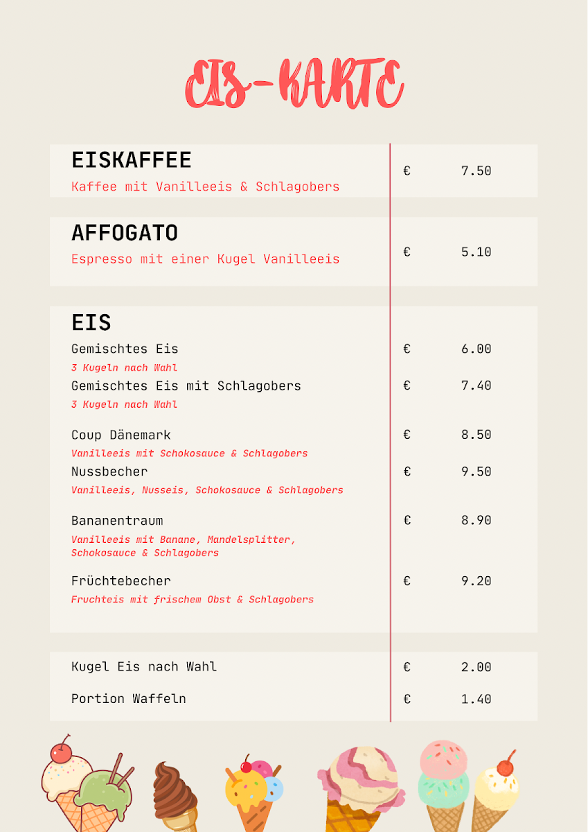 Speisekarte photo 1