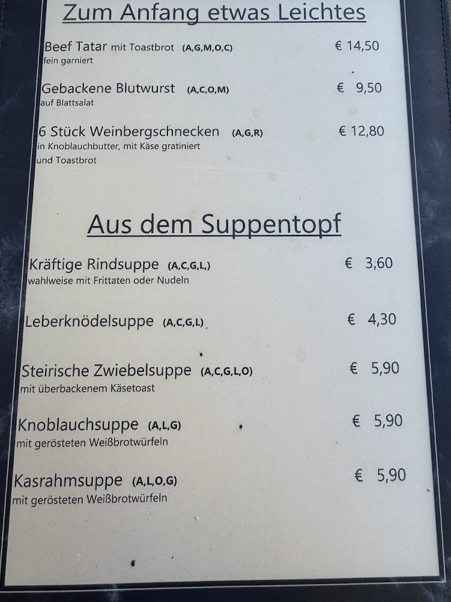 Speisekarte photo 6