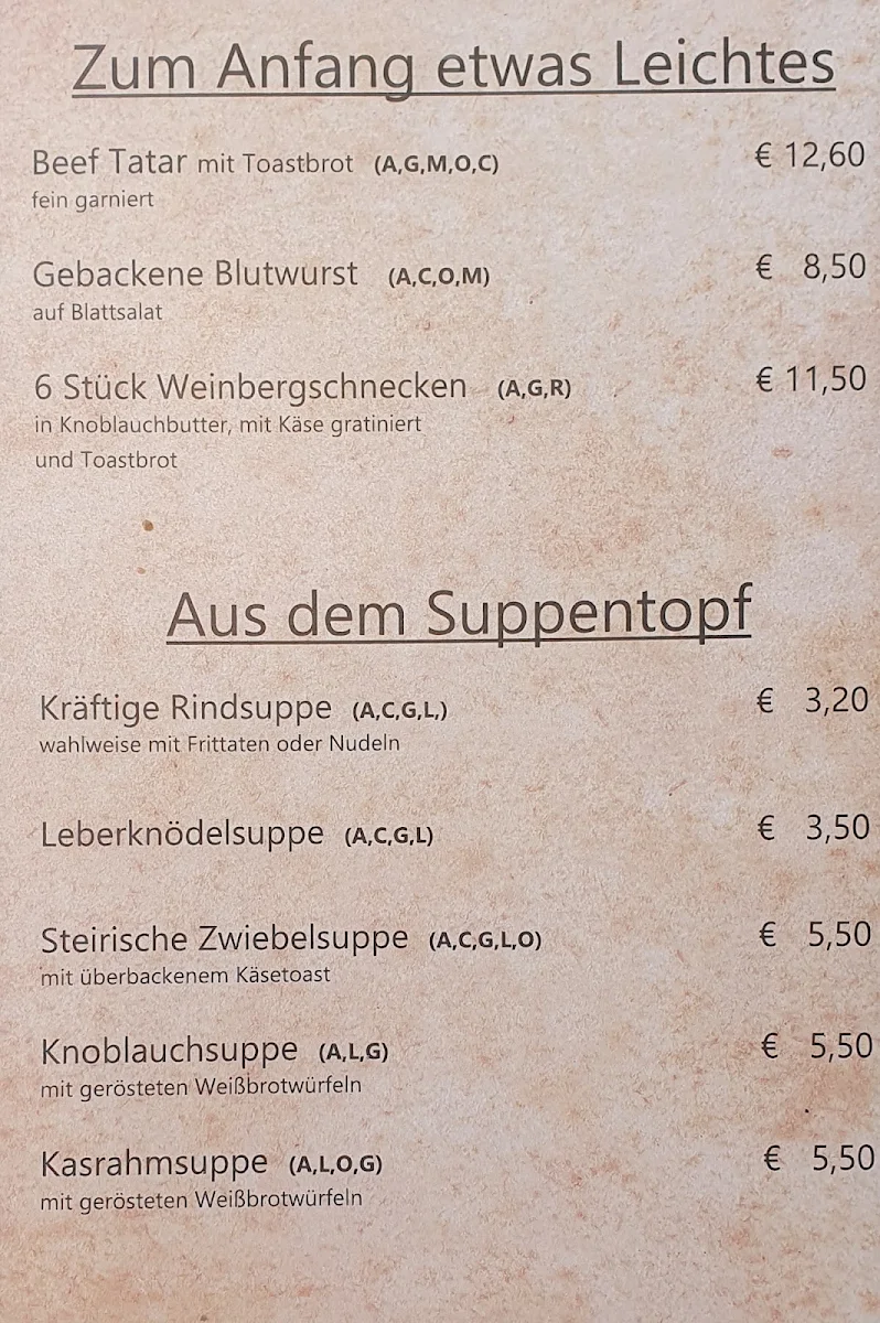 Speisekarte photo 8