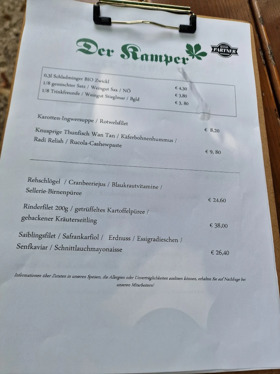 Speisekarte photo 10