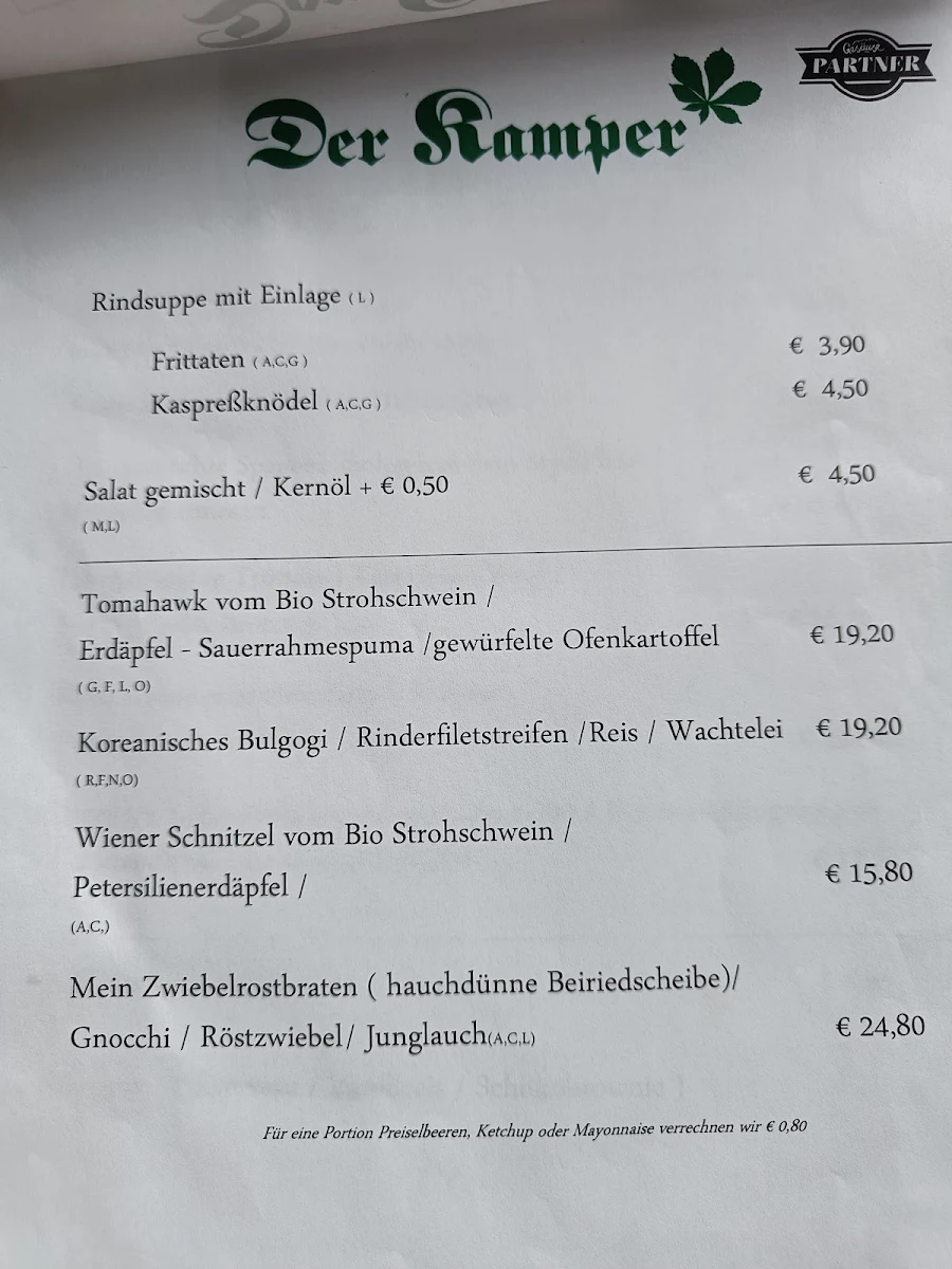 Speisekarte photo 6
