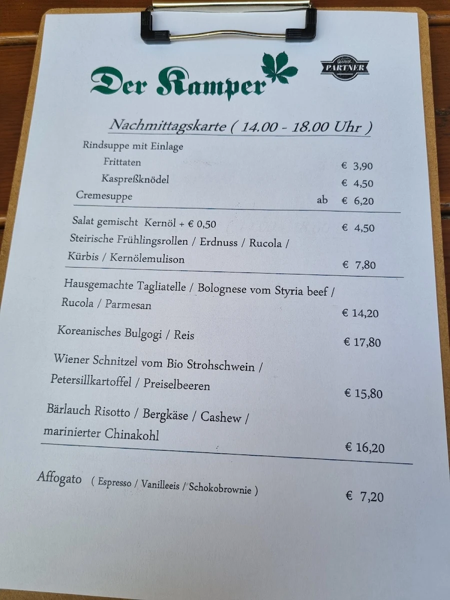 Speisekarte photo 9