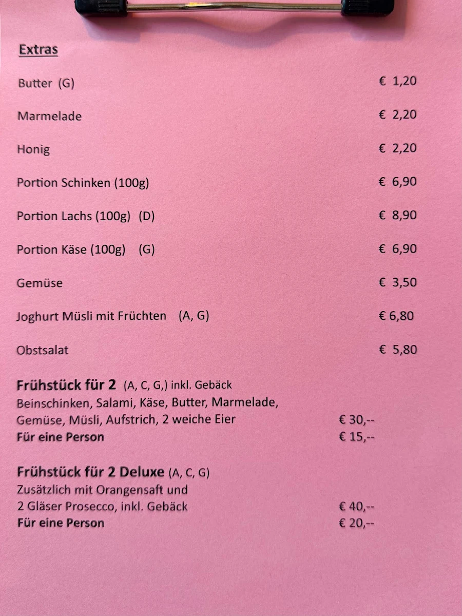Speisekarte photo 2