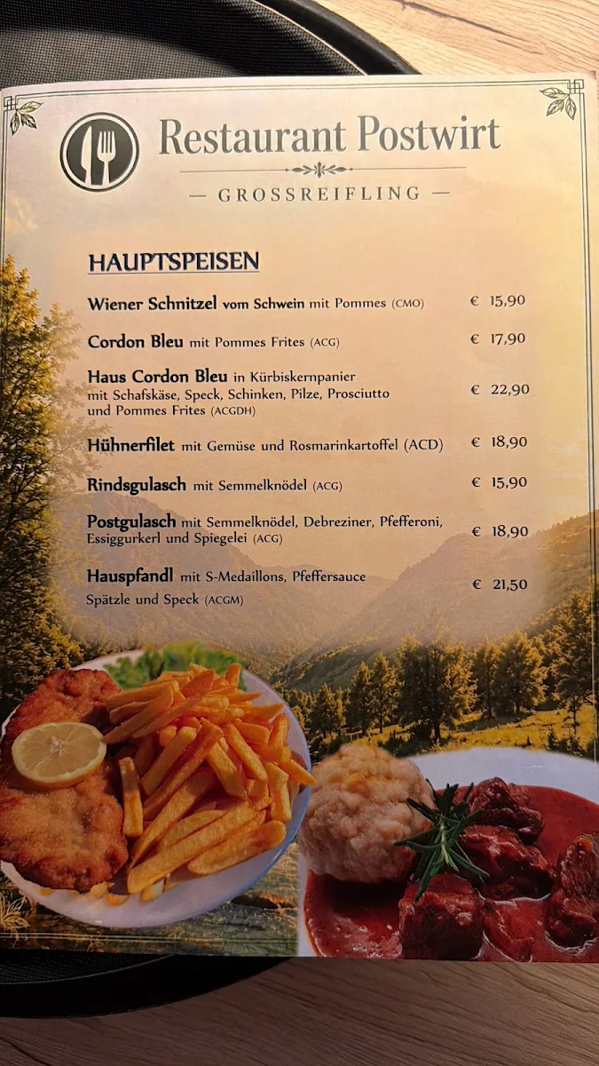 Speisekarte photo 2
