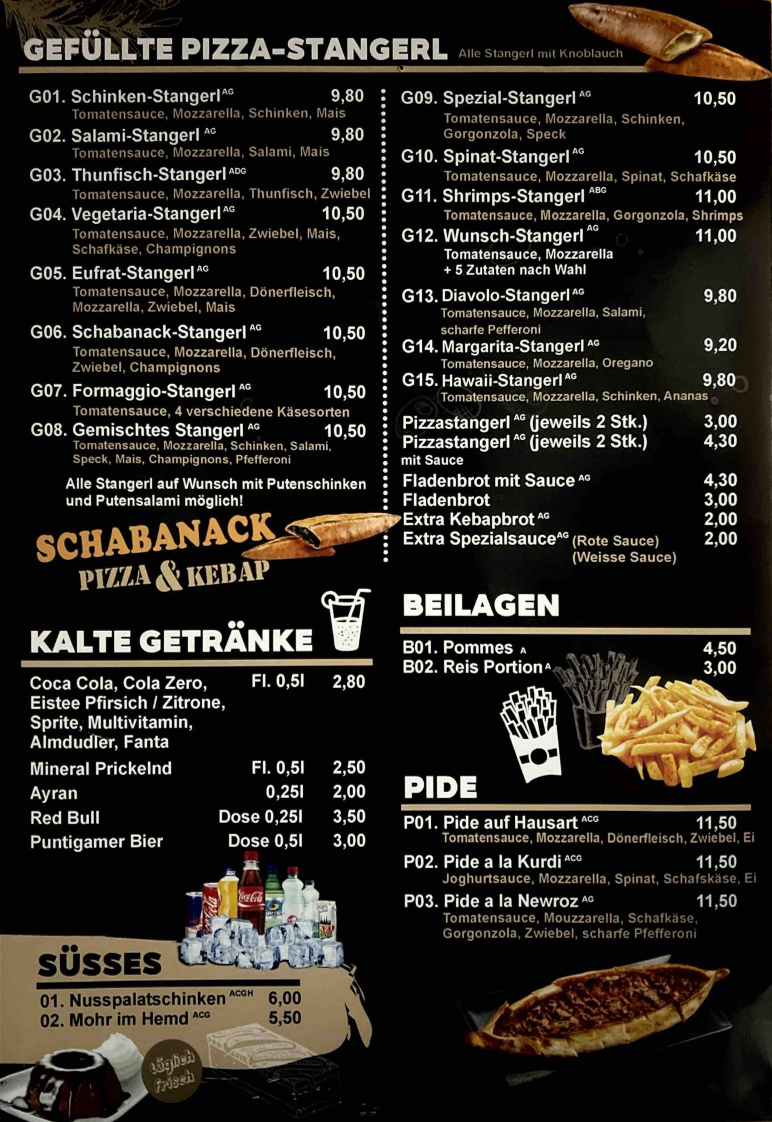 Speisekarte photo 1