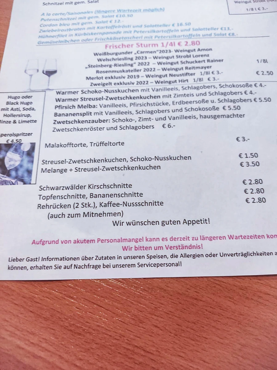 Speisekarte photo 2