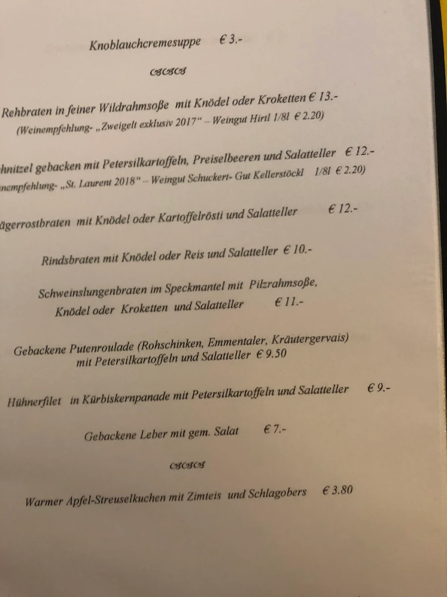 Speisekarte photo 9