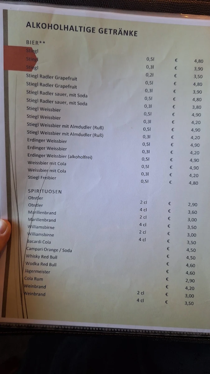 Speisekarte photo 2