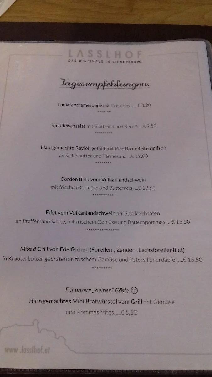 Speisekarte photo 10