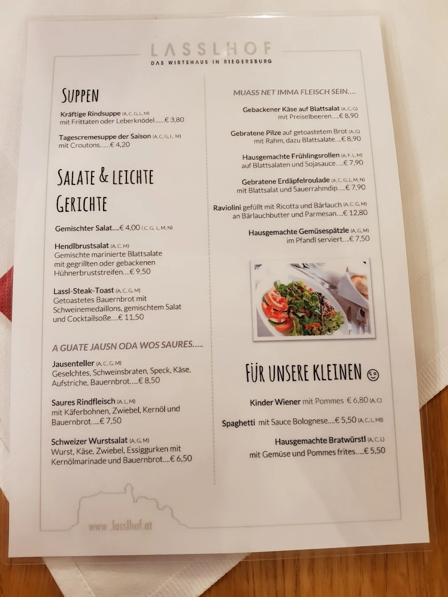 Speisekarte photo 4
