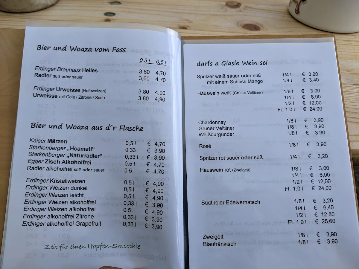 Speisekarte photo 1