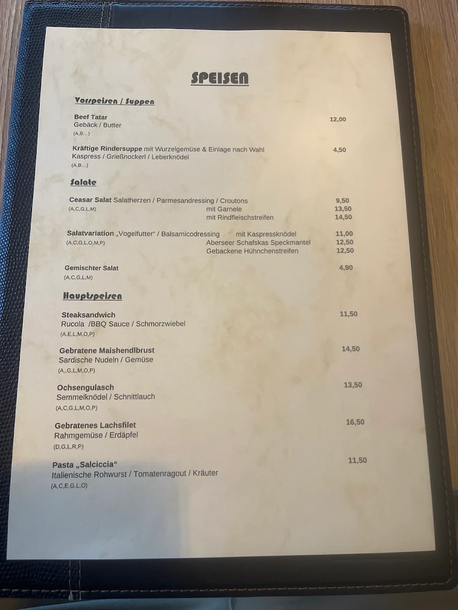Speisekarte photo 1
