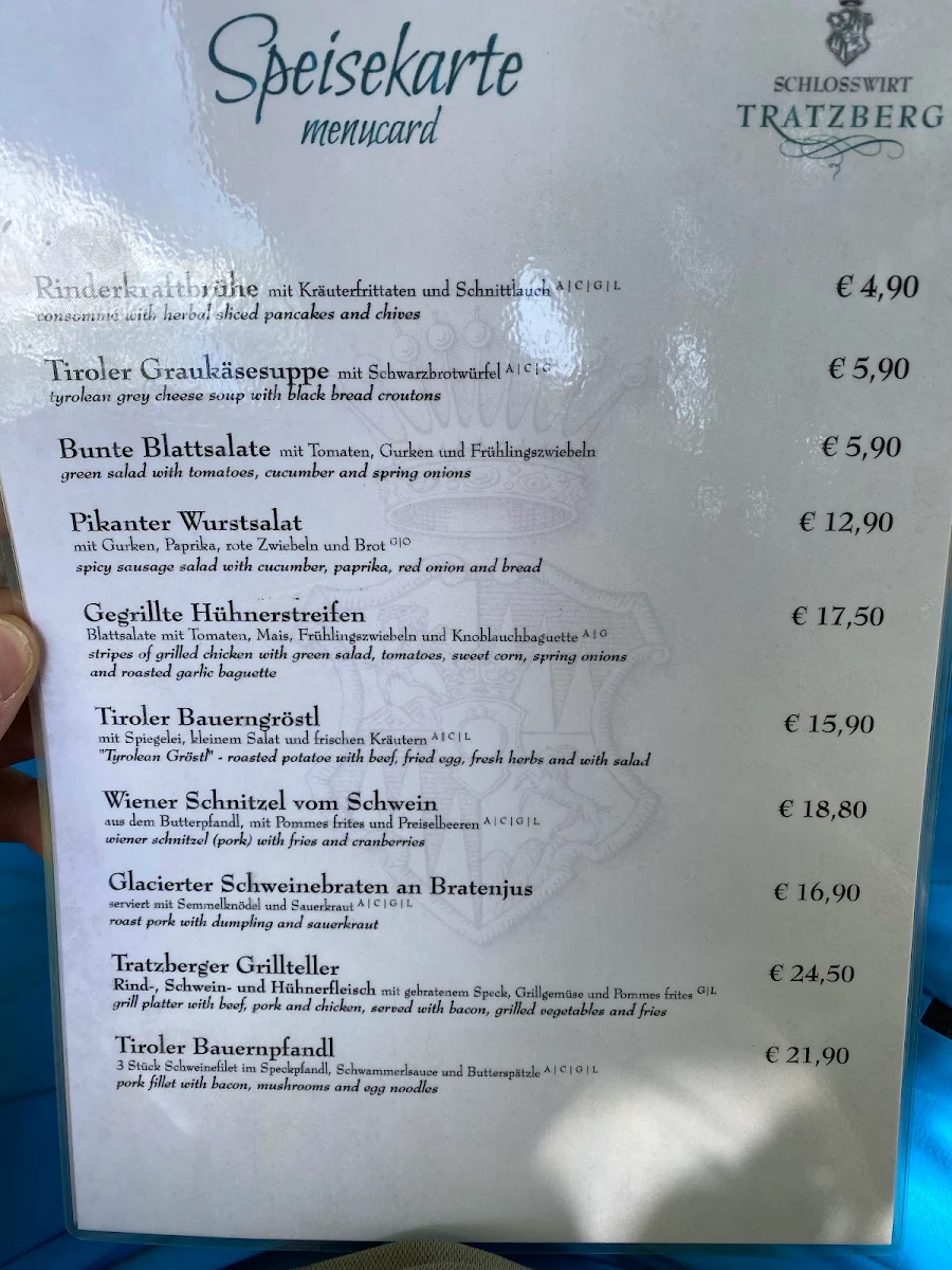 Speisekarte photo 3