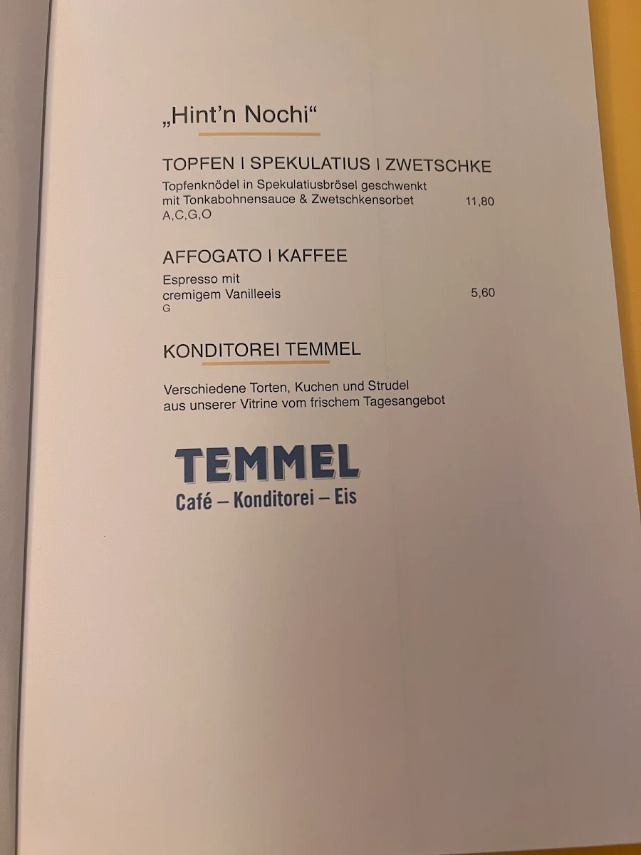 Speisekarte photo 2