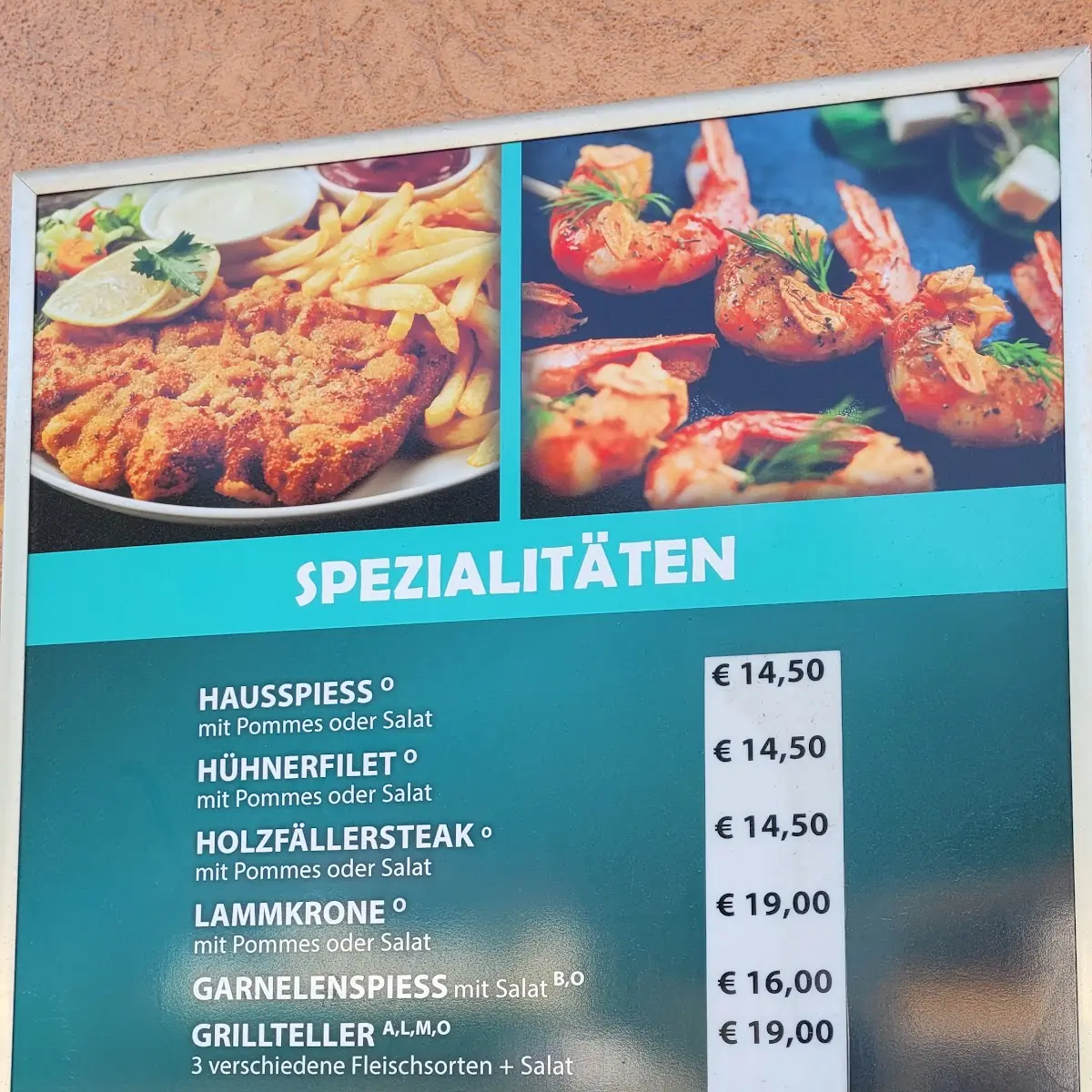 Speisekarte photo 4