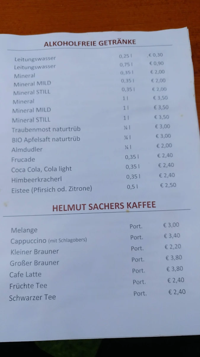 Speisekarte photo 6