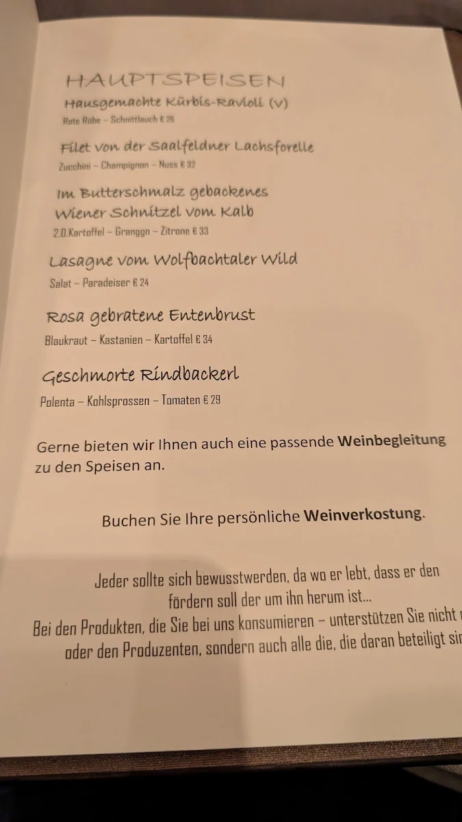 Speisekarte photo 2