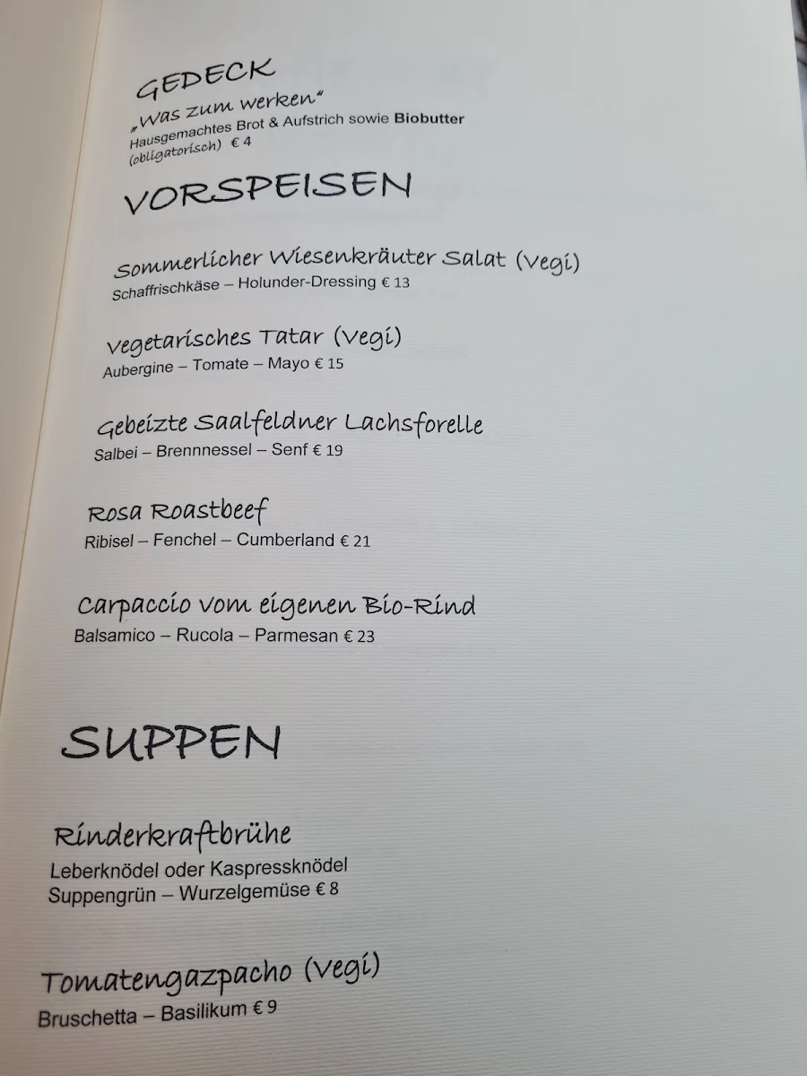 Speisekarte photo 3