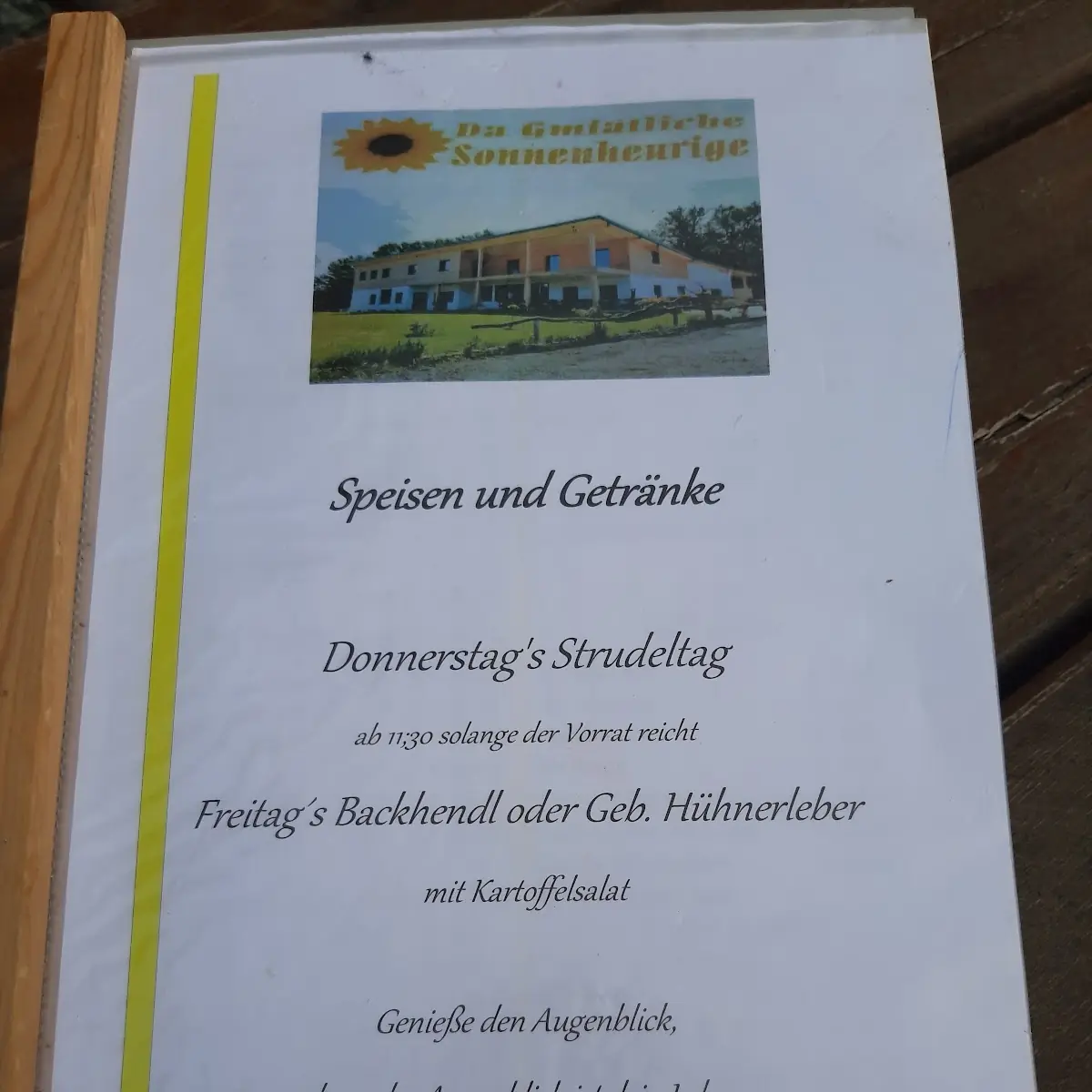 Speisekarte photo 8