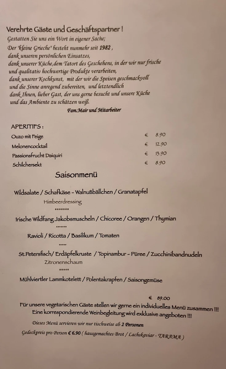 Speisekarte photo 2