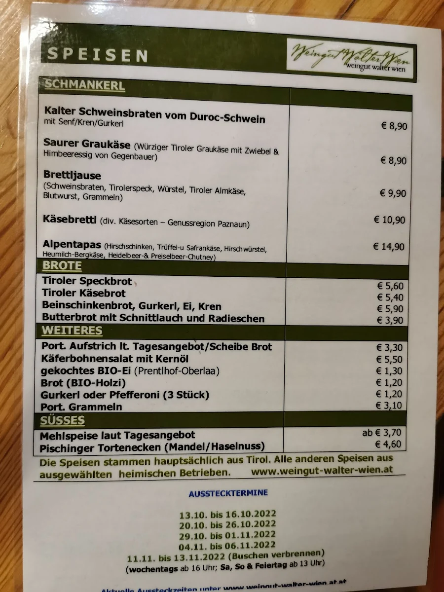Speisekarte photo 3