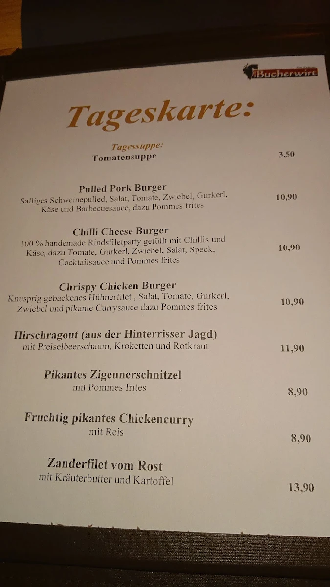 Speisekarte photo 5