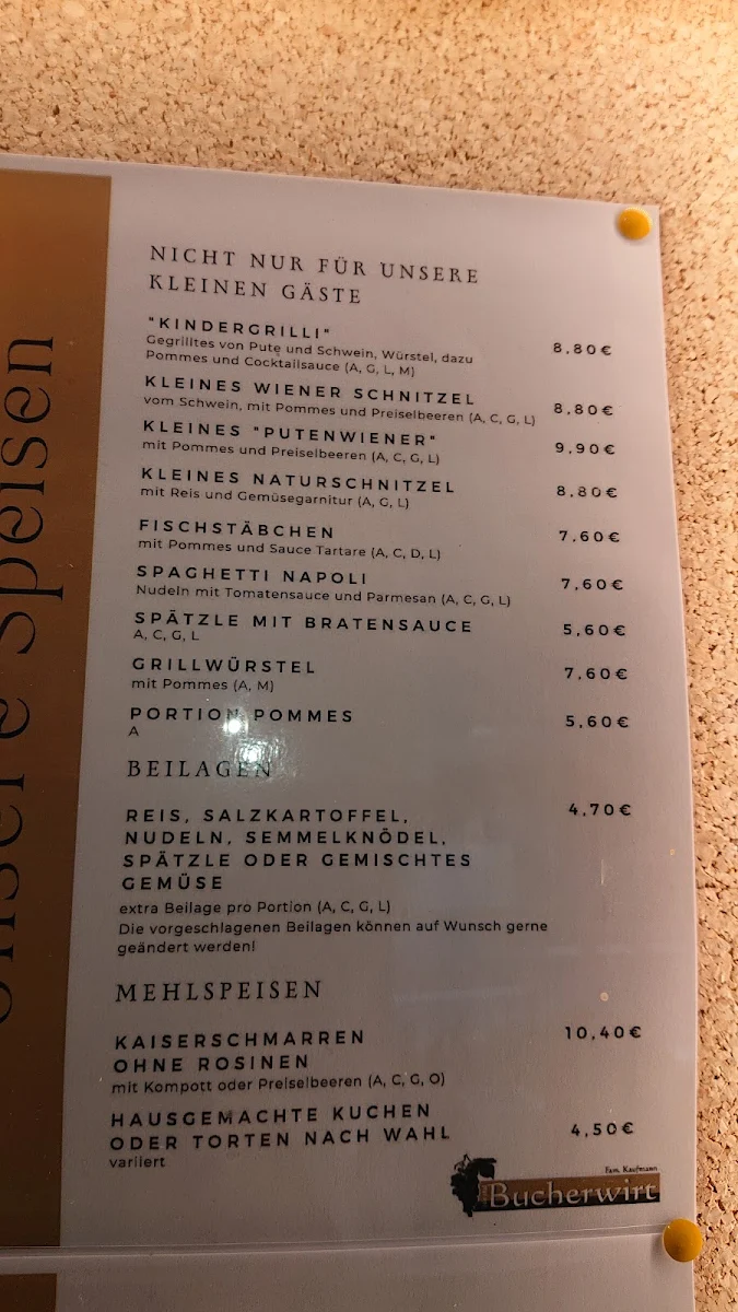Speisekarte photo 8