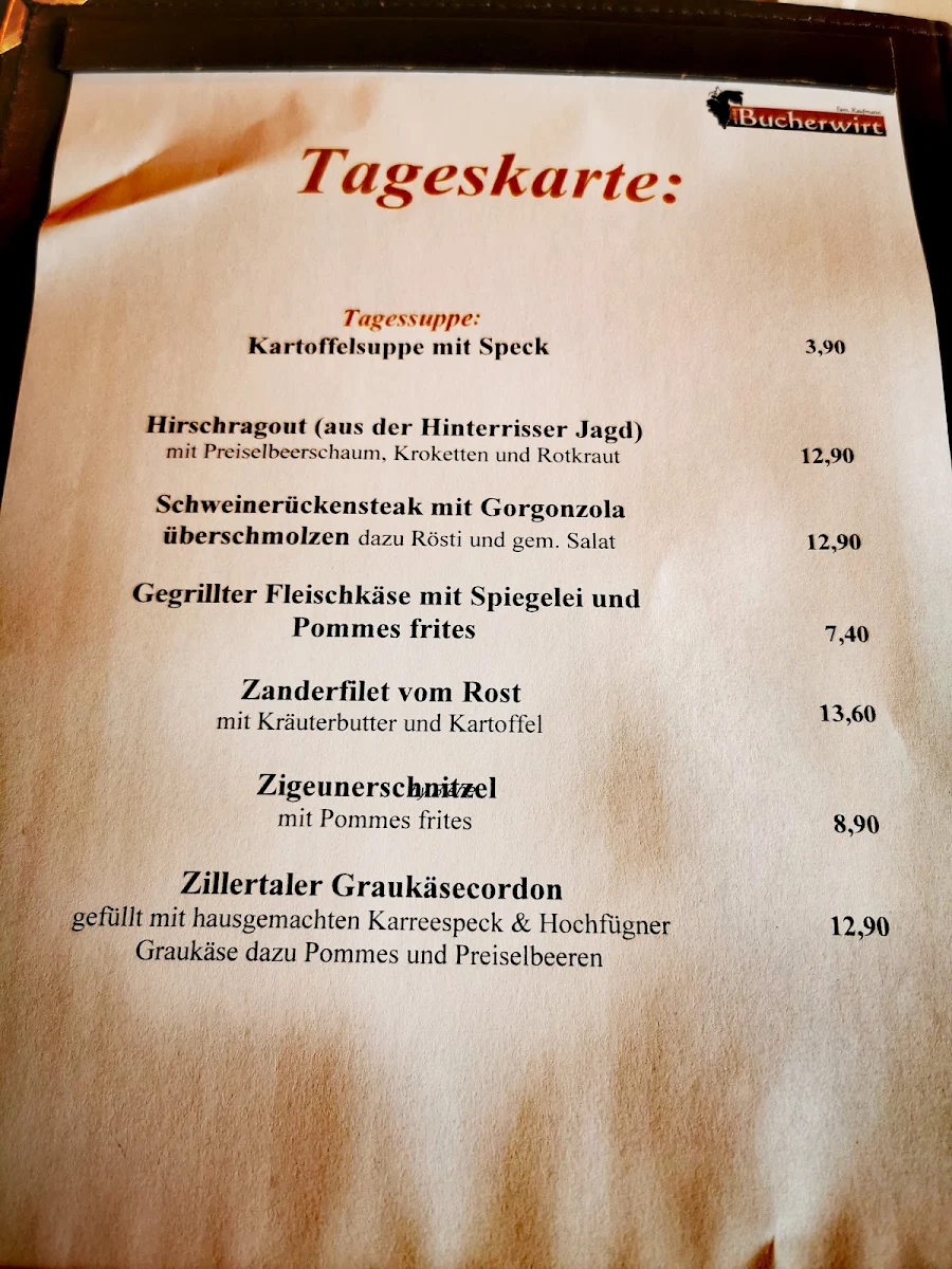 Speisekarte photo 9