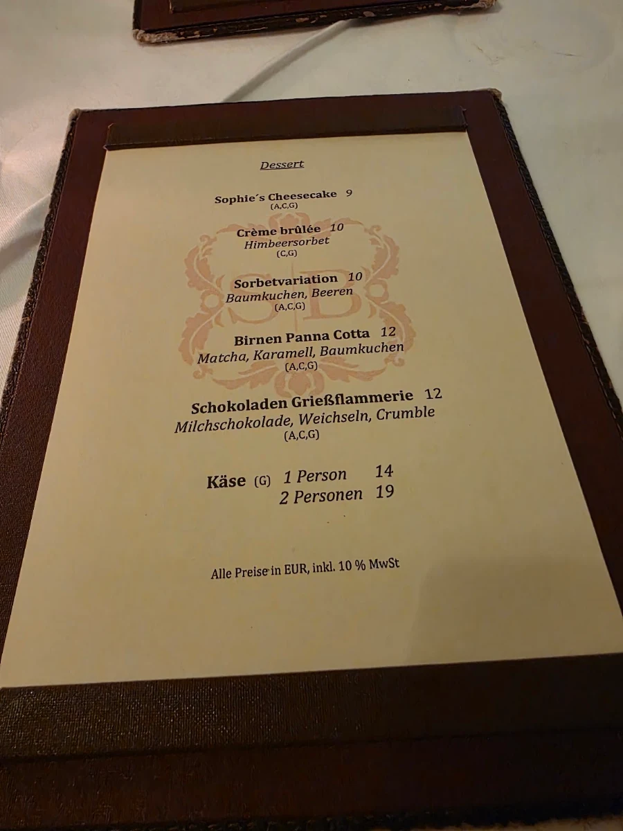 Speisekarte photo 5