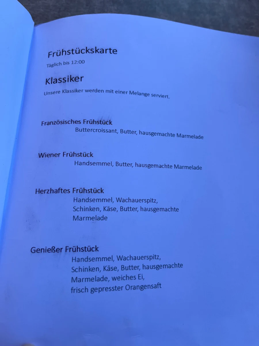 Speisekarte photo 1
