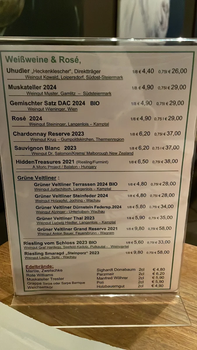 Speisekarte photo 1