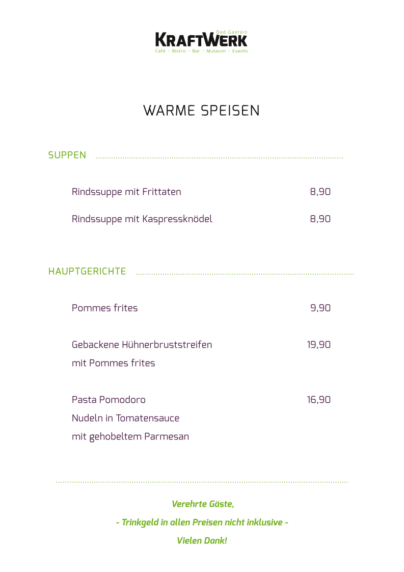 Speisekarte photo 6