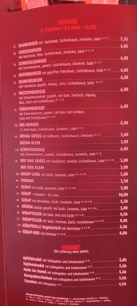 Speisekarte photo 9