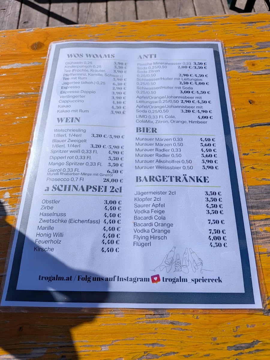 Speisekarte photo 1