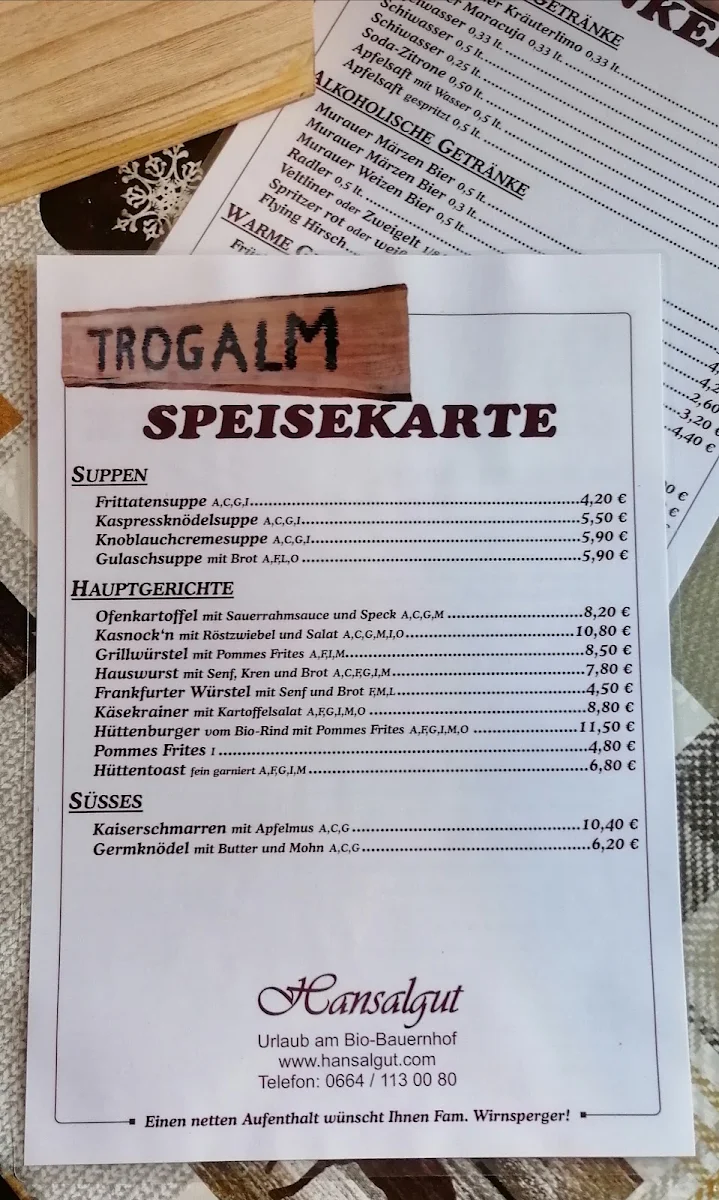 Speisekarte photo 5