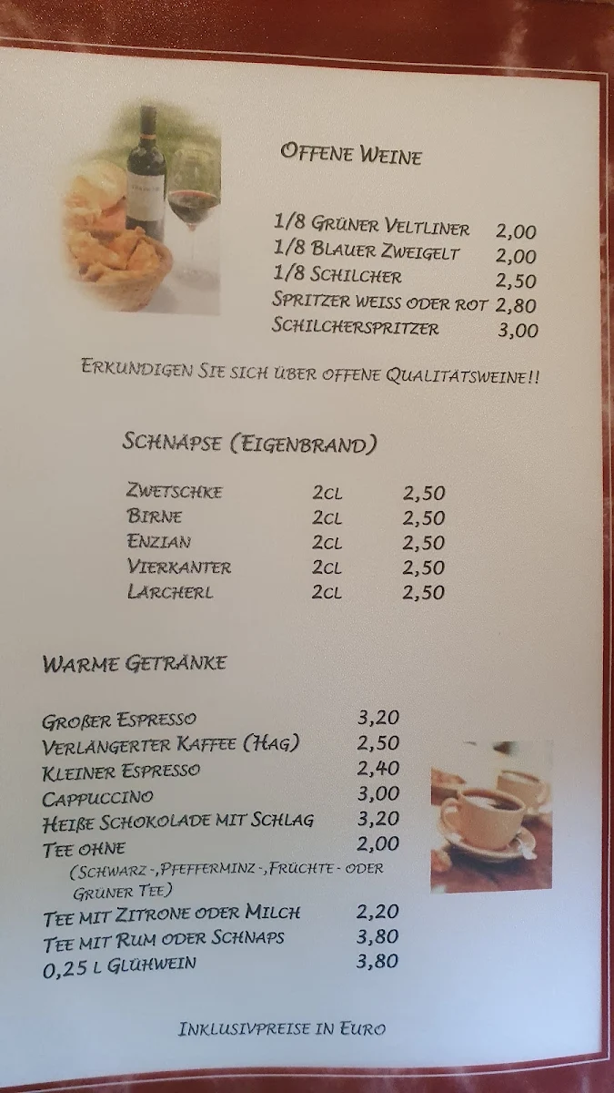 Speisekarte photo 1