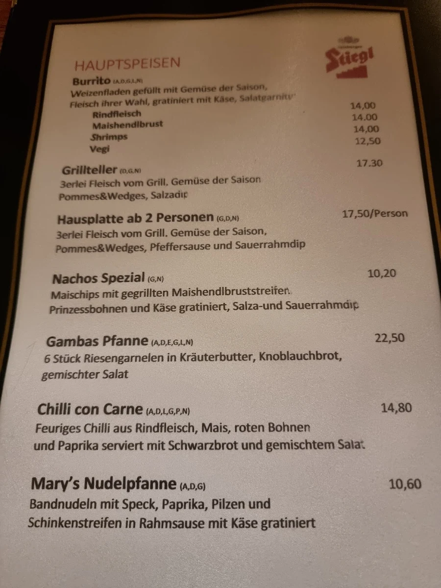 Speisekarte photo 1