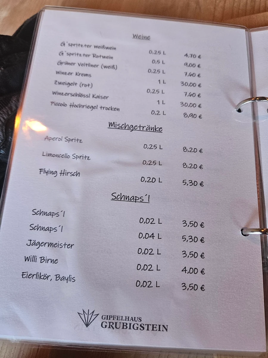 Speisekarte photo 1
