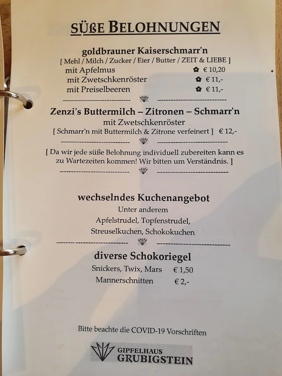 Speisekarte photo 3