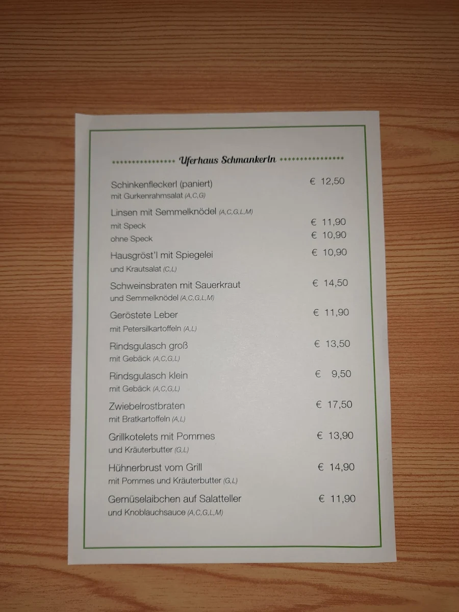 Speisekarte photo 5