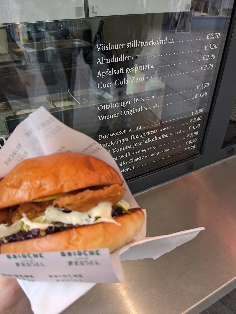 Speisekarte, Brioche und Brösel