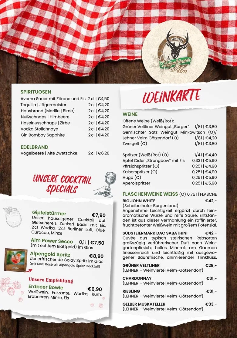 Speisekarte photo 1