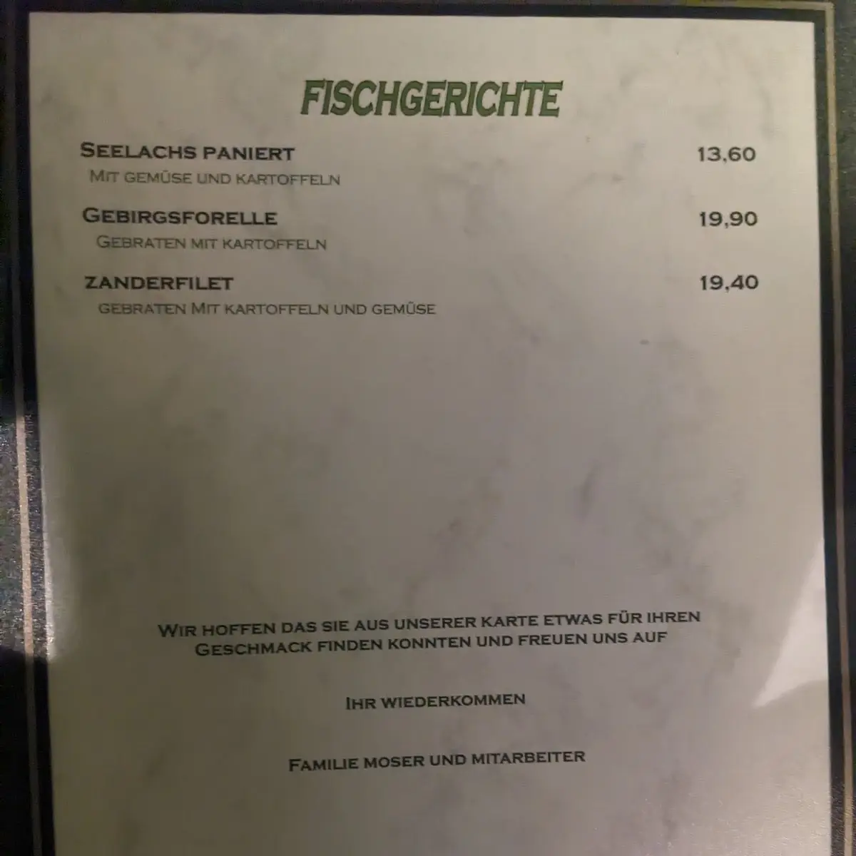 Speisekarte photo 7