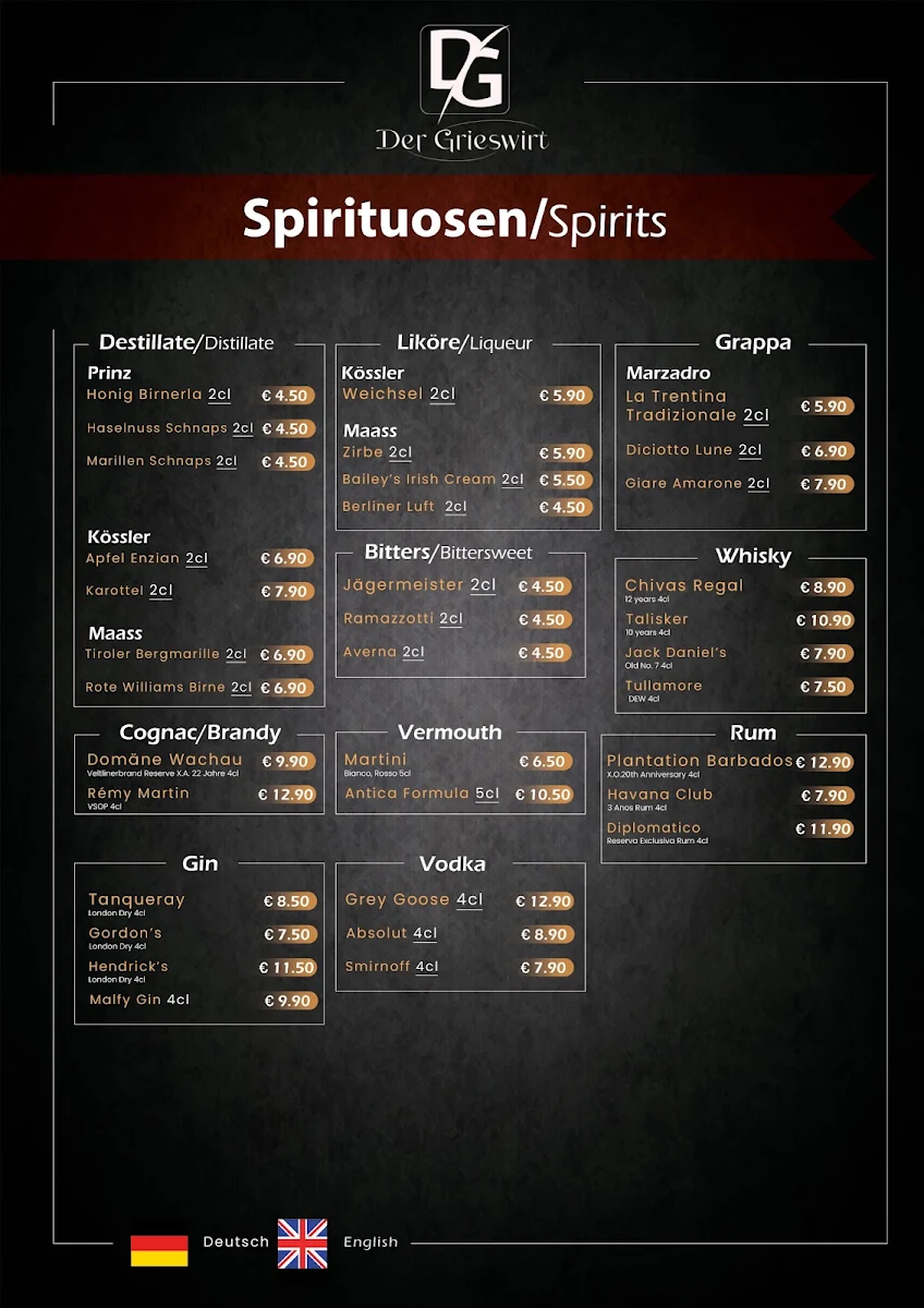 Speisekarte photo 2
