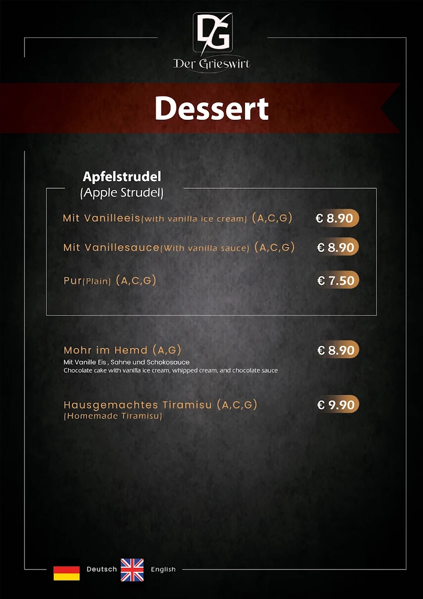 Speisekarte photo 4