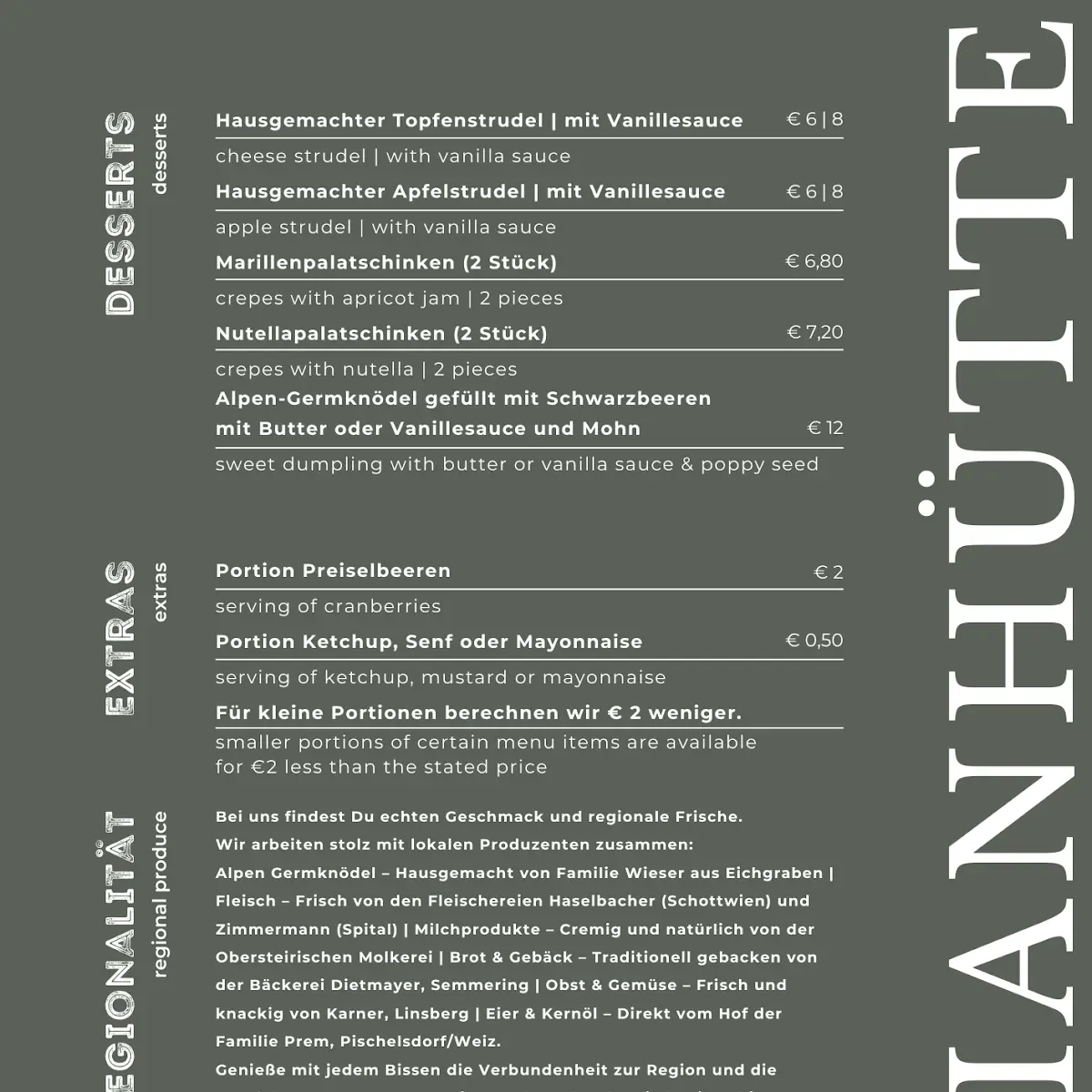Speisekarte photo 3