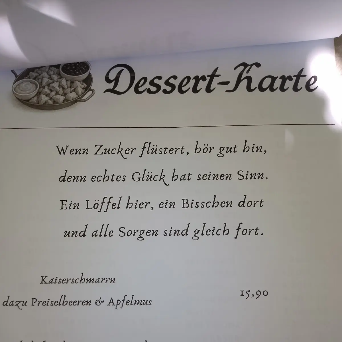 Speisekarte photo 4