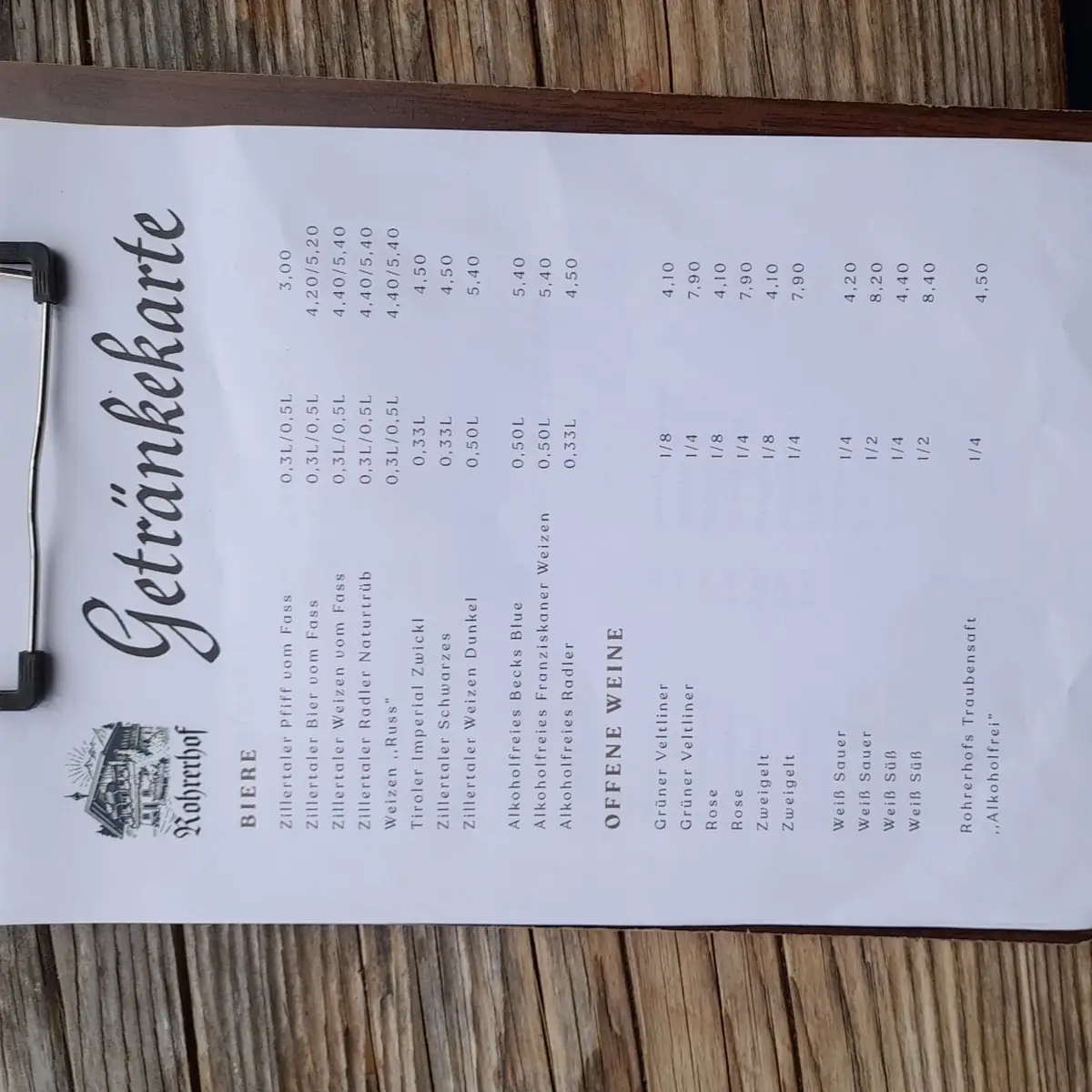 Speisekarte photo 7
