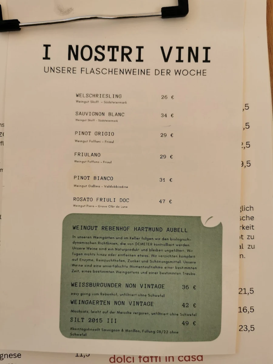 Speisekarte photo 8