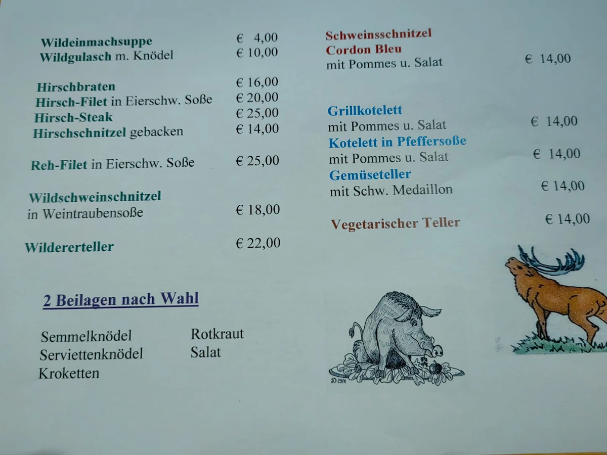 Speisekarte photo 1